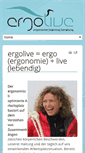 Mobile Screenshot of ergolive.ch